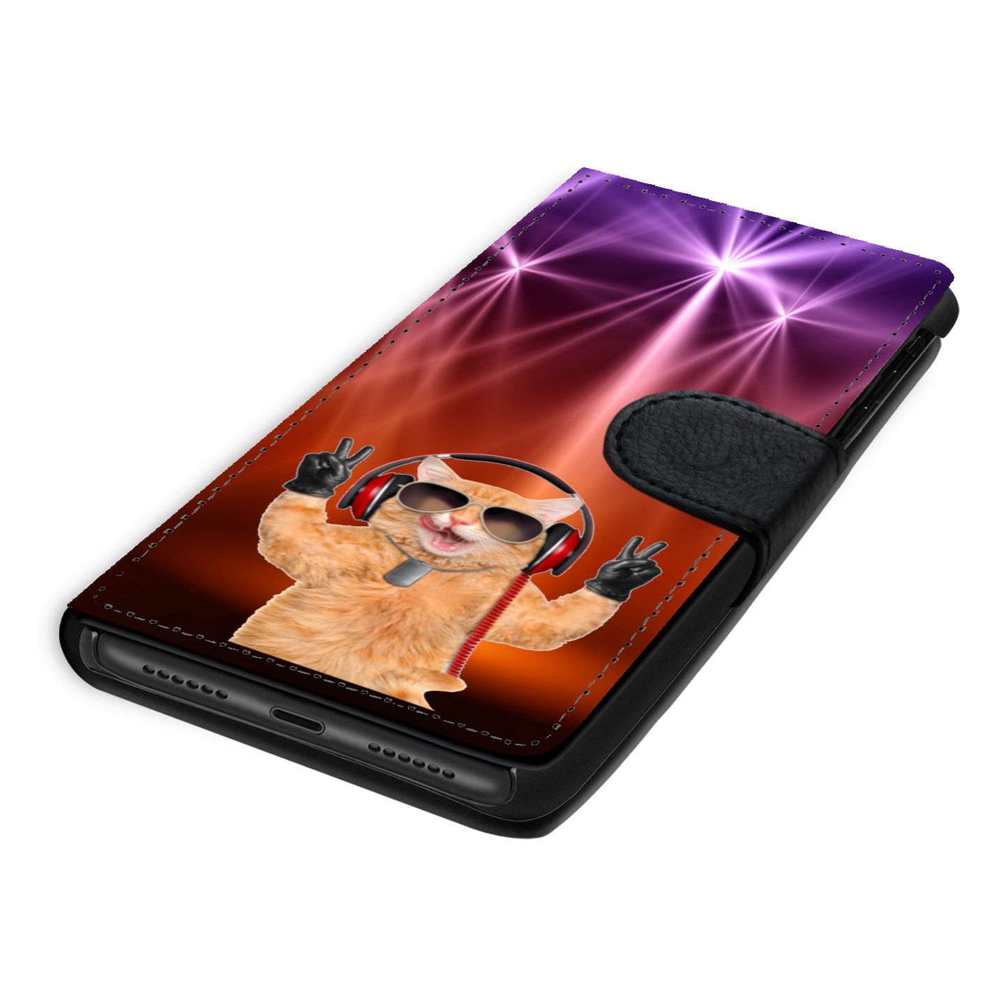 I Love Music - Custodia per Smartphone iPhone/Galaxy -