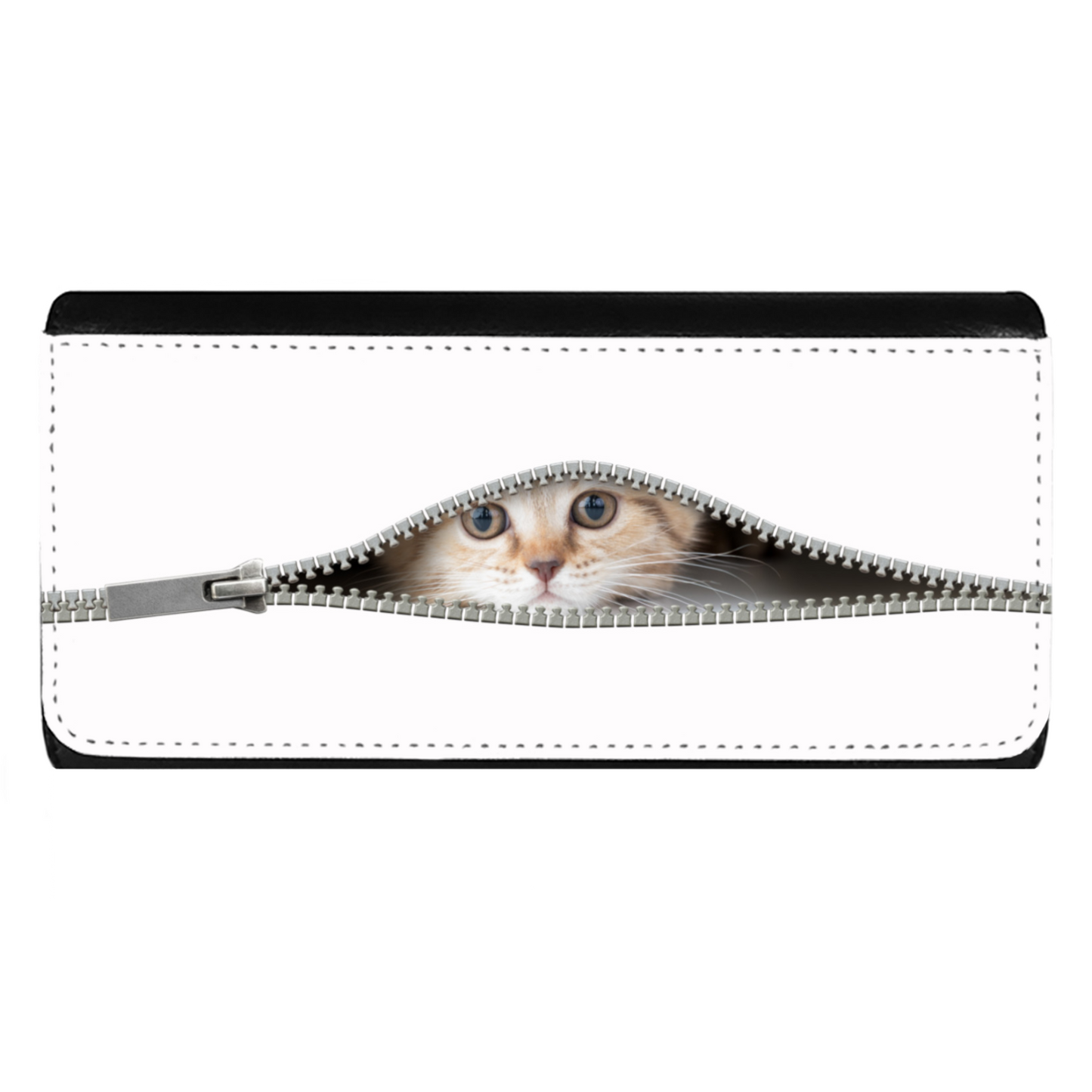 Gatto - Portafoglio per Signora/Bianco -