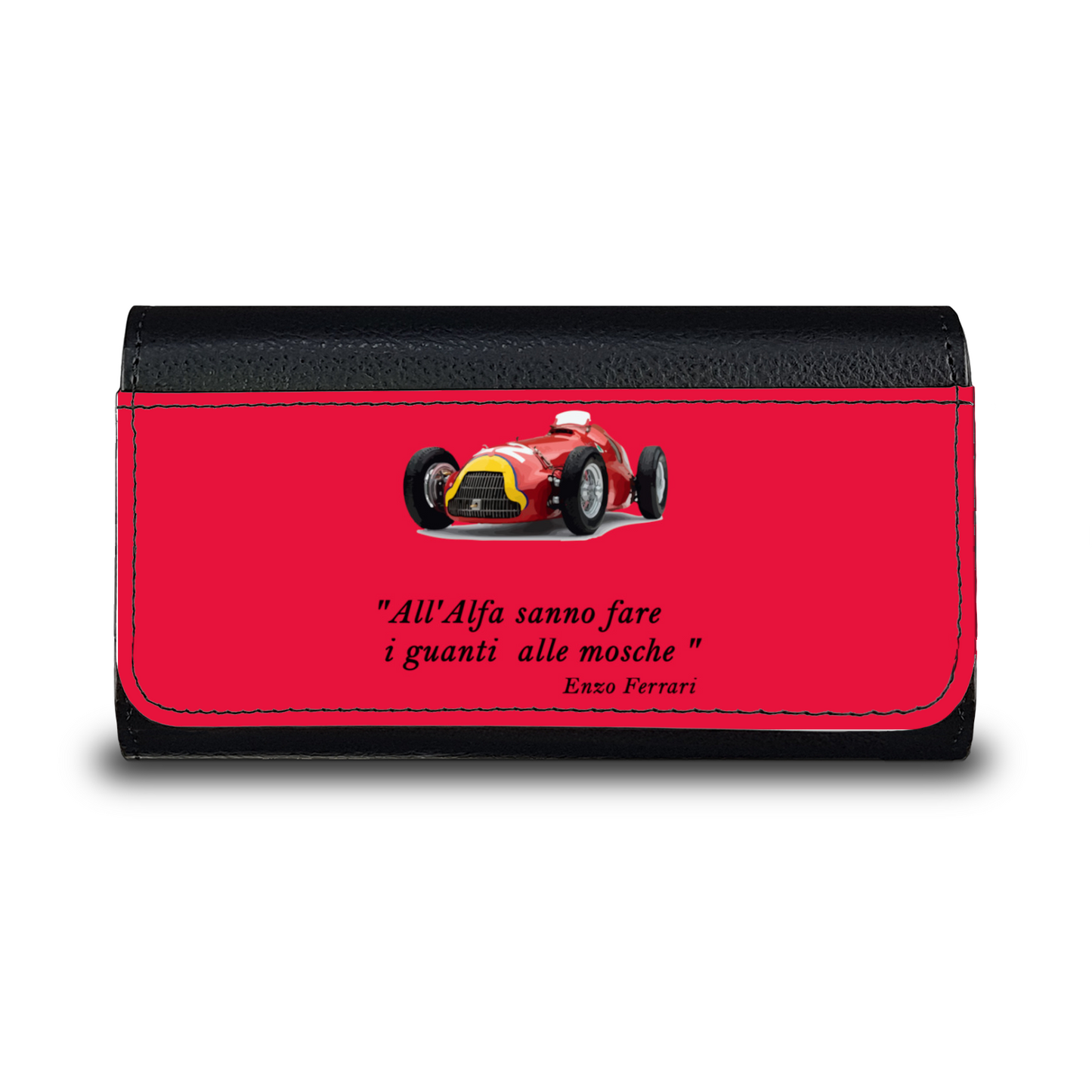 Alfa Romeo - Custodia per Occhiali - Rosso/Nero -