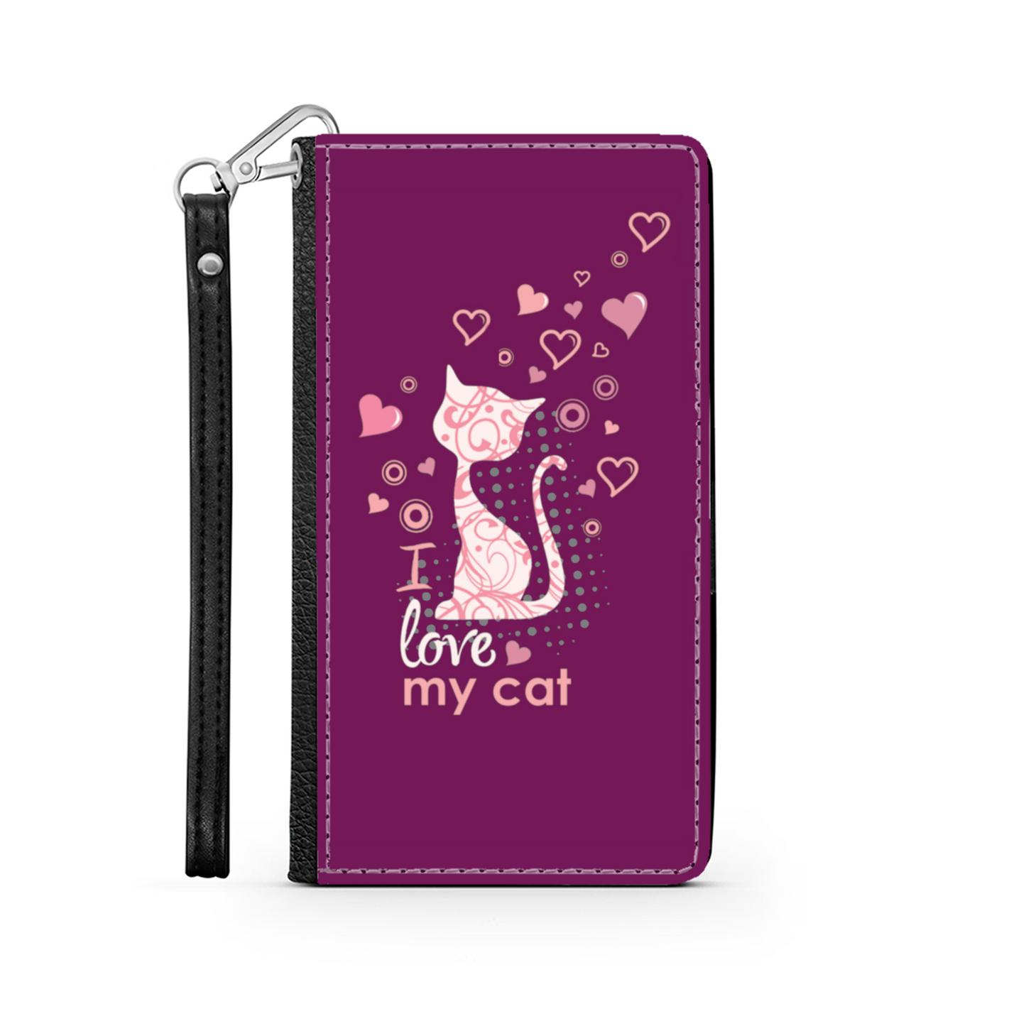 I Love my Cat Bordeaux - Custodia per Smartphone iPhone/Galaxy -