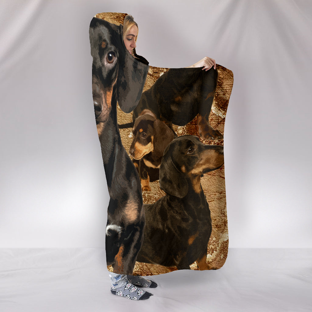 Bassotto - Coperta con cappuccio -