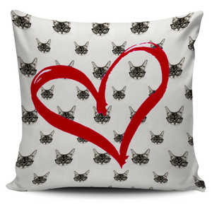 I Love Cats - Fodera per Cuscini -