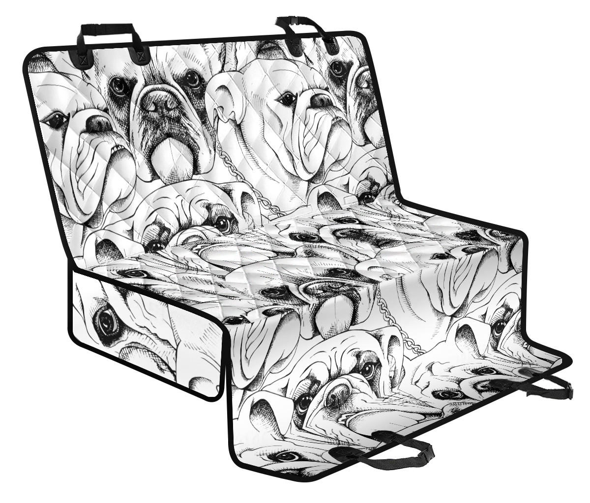 Bull Dog - Coprisedile Auto per Amici a 4 Zampe -