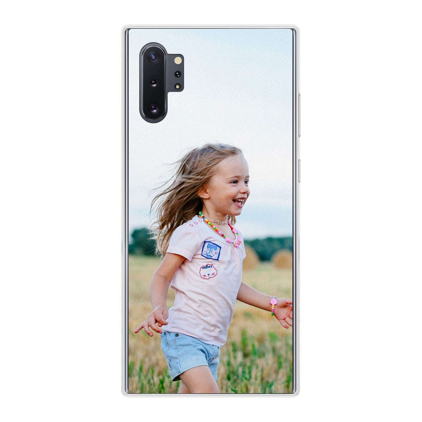 Samsung Galaxy Note 10 Plus / Galaxy Note 10 Plus 5G Cover Morbida Trasparente - Stampa sul Retro -