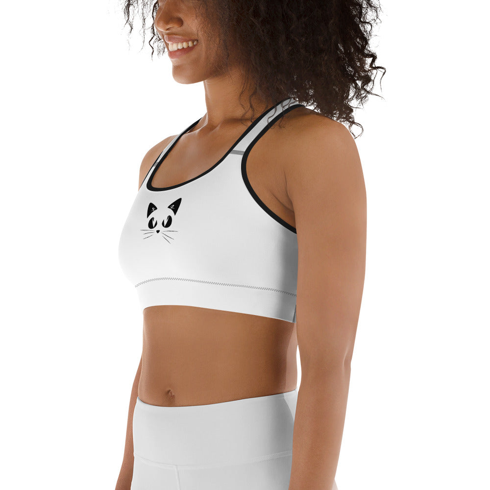 Gatto - Reggiseno Sportivo Bianco -