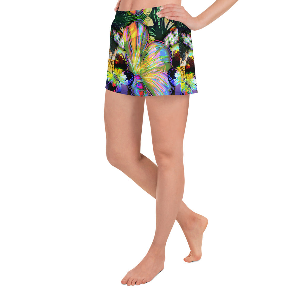 Fiori Esotici - Pantaloncini Sportivi Donna -