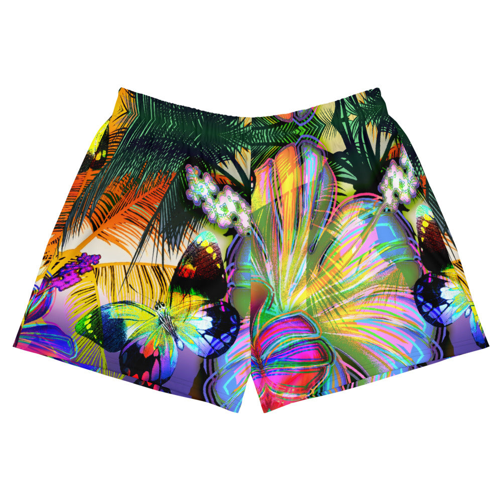 Fiori Esotici - Pantaloncini Sportivi Donna -