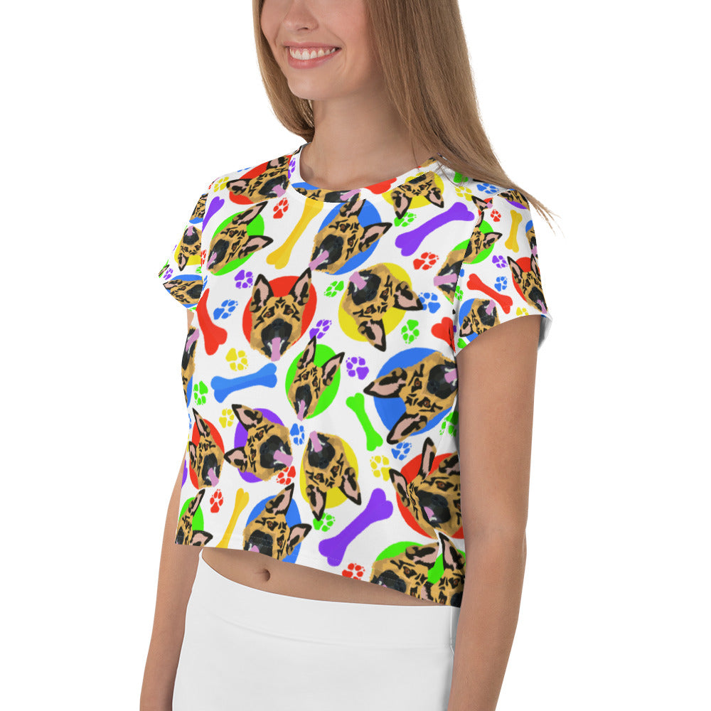 Cagnolini - Crop Tee -