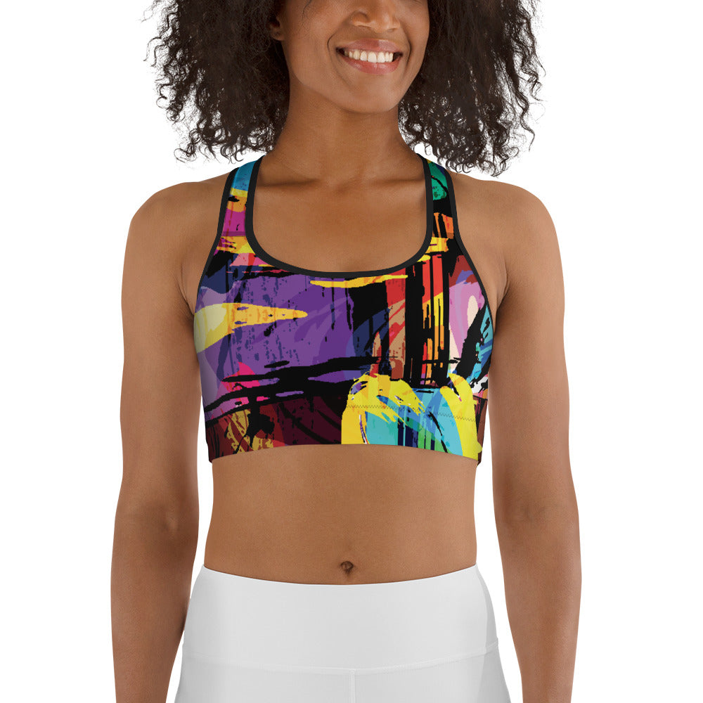 Graffiti - Reggiseno Sportivo-