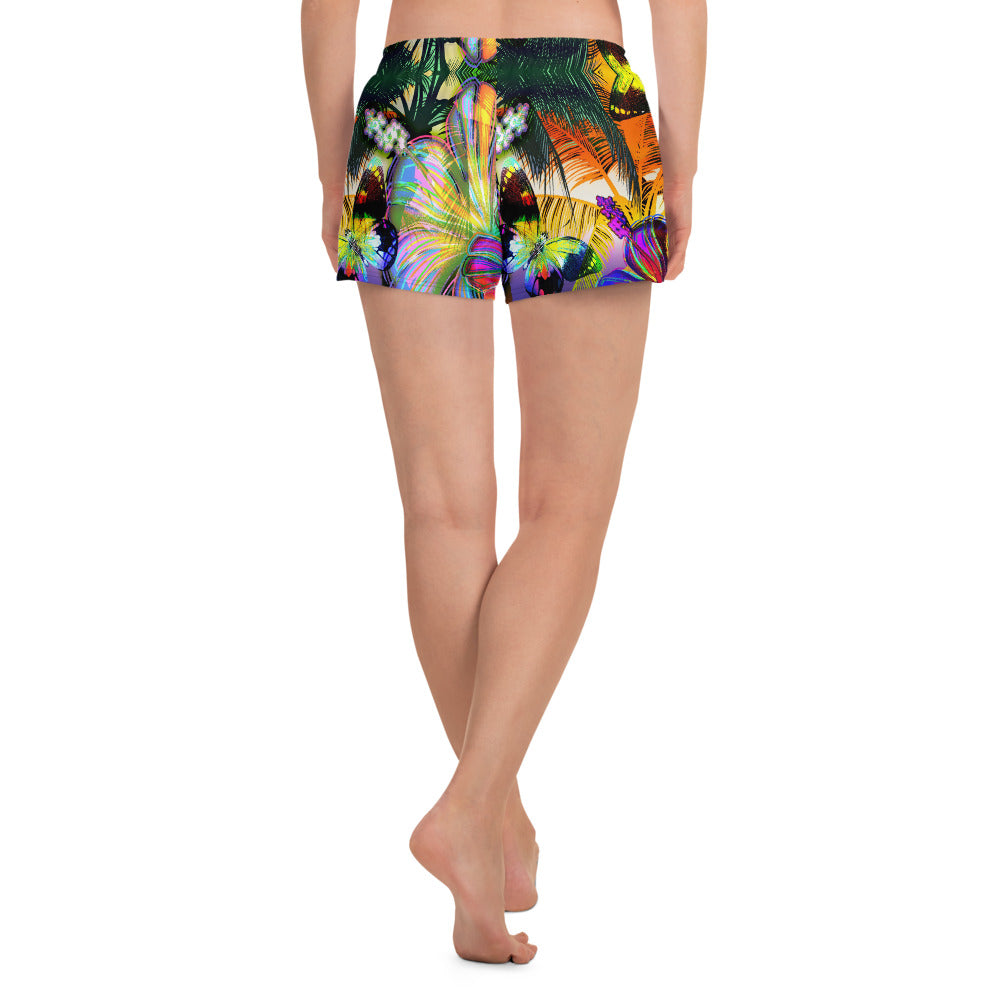 Fiori Esotici - Pantaloncini Sportivi Donna -