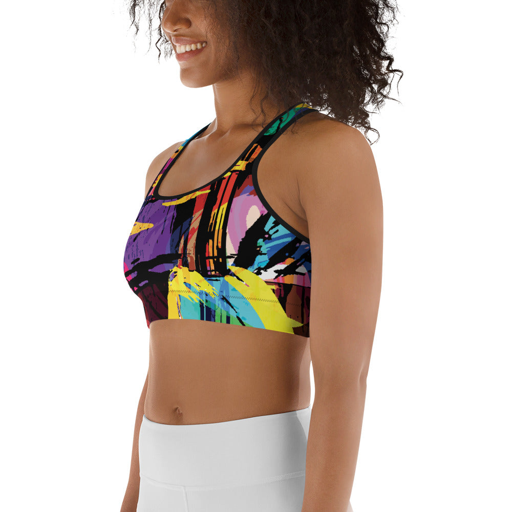 Graffiti - Reggiseno Sportivo-