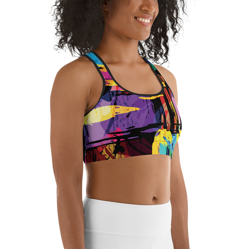 Graffiti - Reggiseno Sportivo-