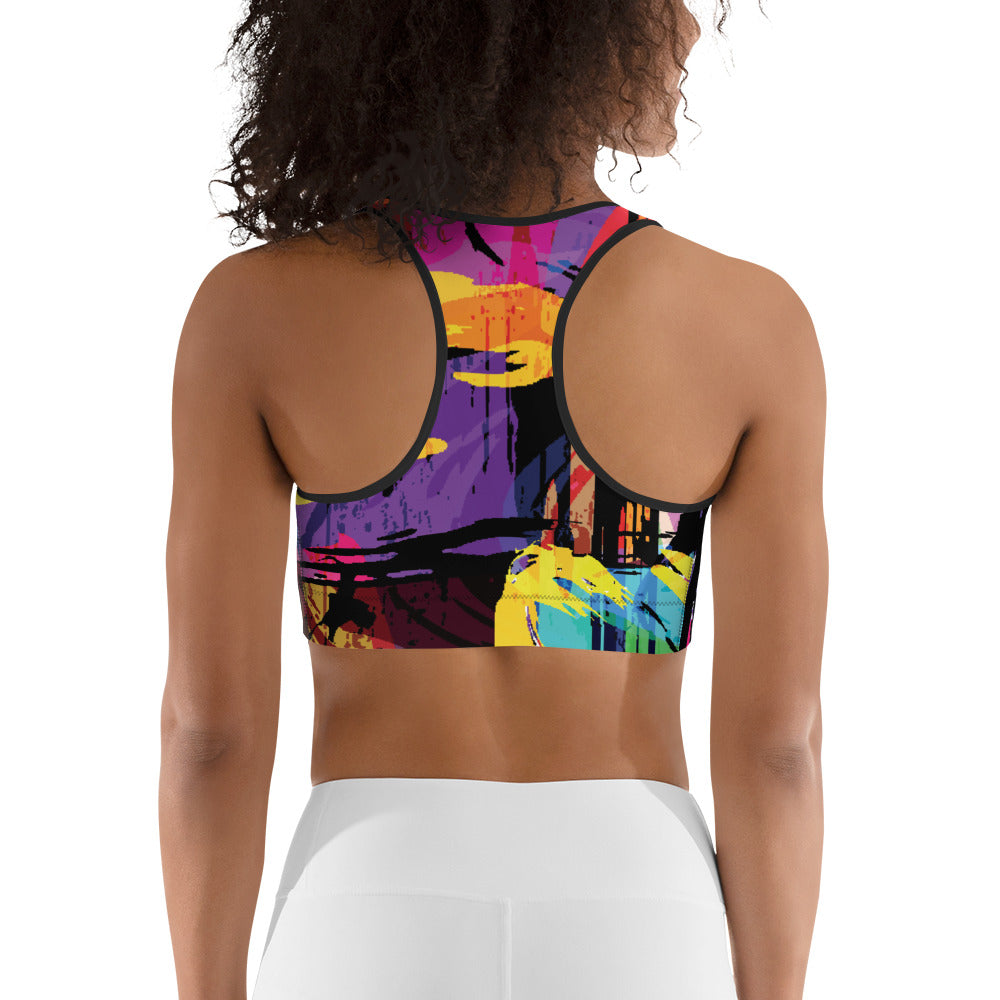 Graffiti - Reggiseno Sportivo-