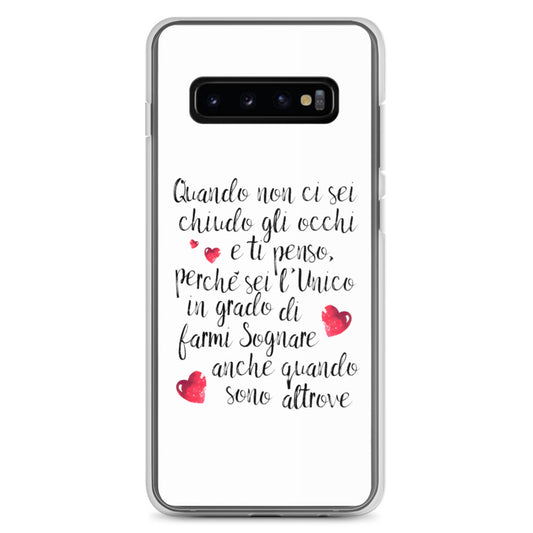 Quando non ci sei... per "Lui" - Cover Galaxy S10/S10+/S10e