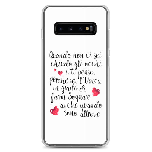 Quando non ci sei ...per "Lei"- Cover Galaxy S10/S10+/S10e