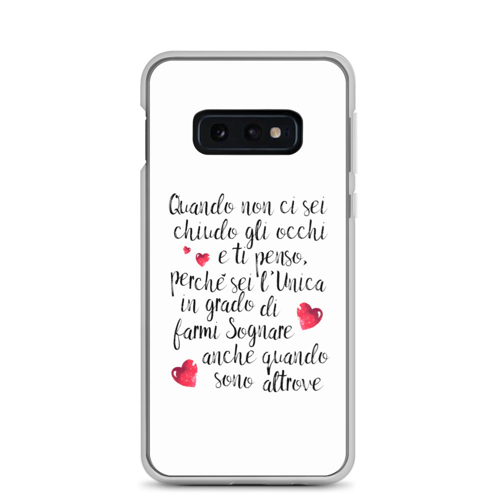 Quando non ci sei ...per "Lei"- Cover Galaxy S10/S10+/S10e