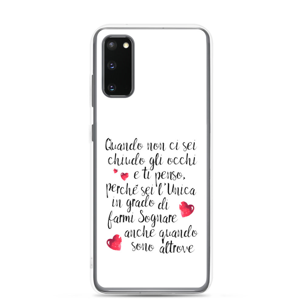 Quando non ci sei...per "Lei" - Cover Galaxy S20/S20Plus/S20Ultra