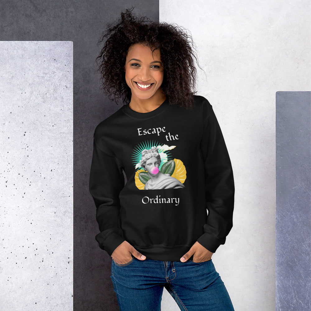 Escape the Ordinary - Felpa Unisex Girocollo -