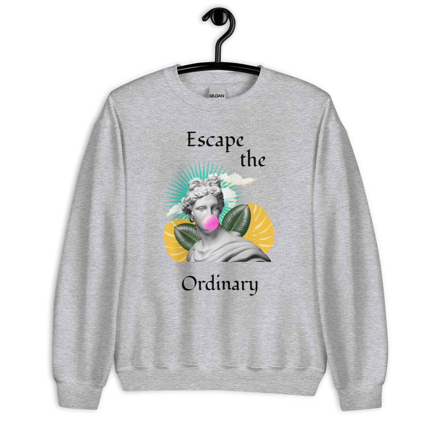 Escape the Ordinary - Felpa Unisex Girocollo -