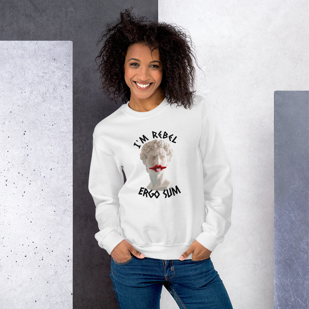 Ergo Sum.. - Felpa Unisex Girocollo -