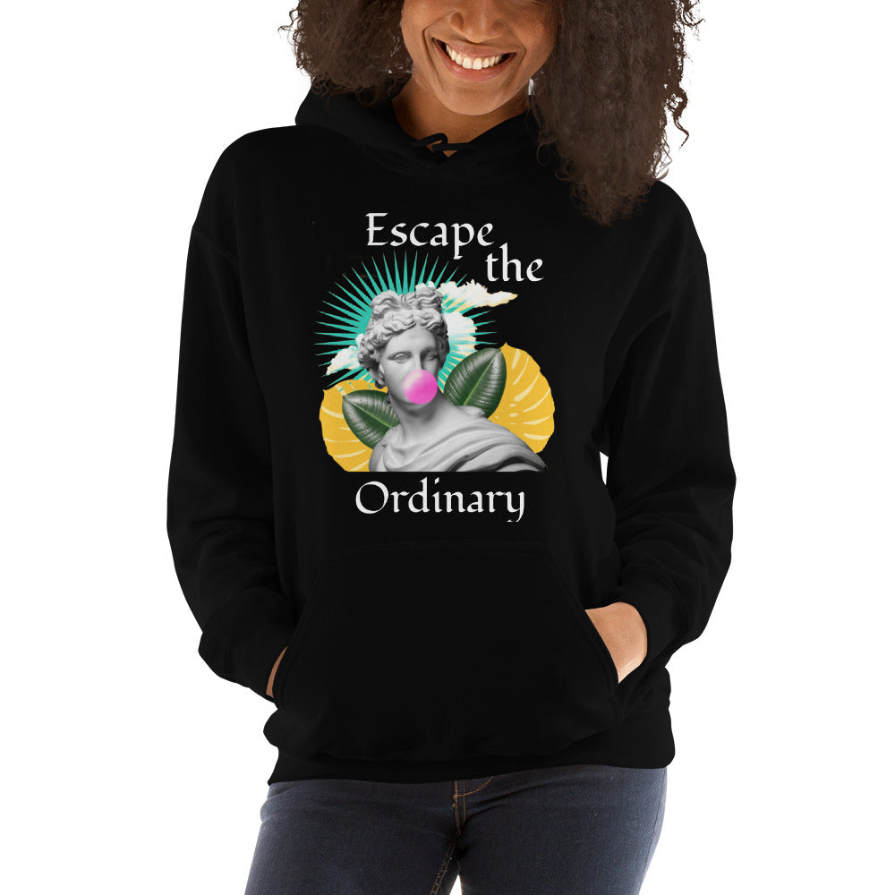 Escape the Ordinary - Felpa Unisex con Cappuccio