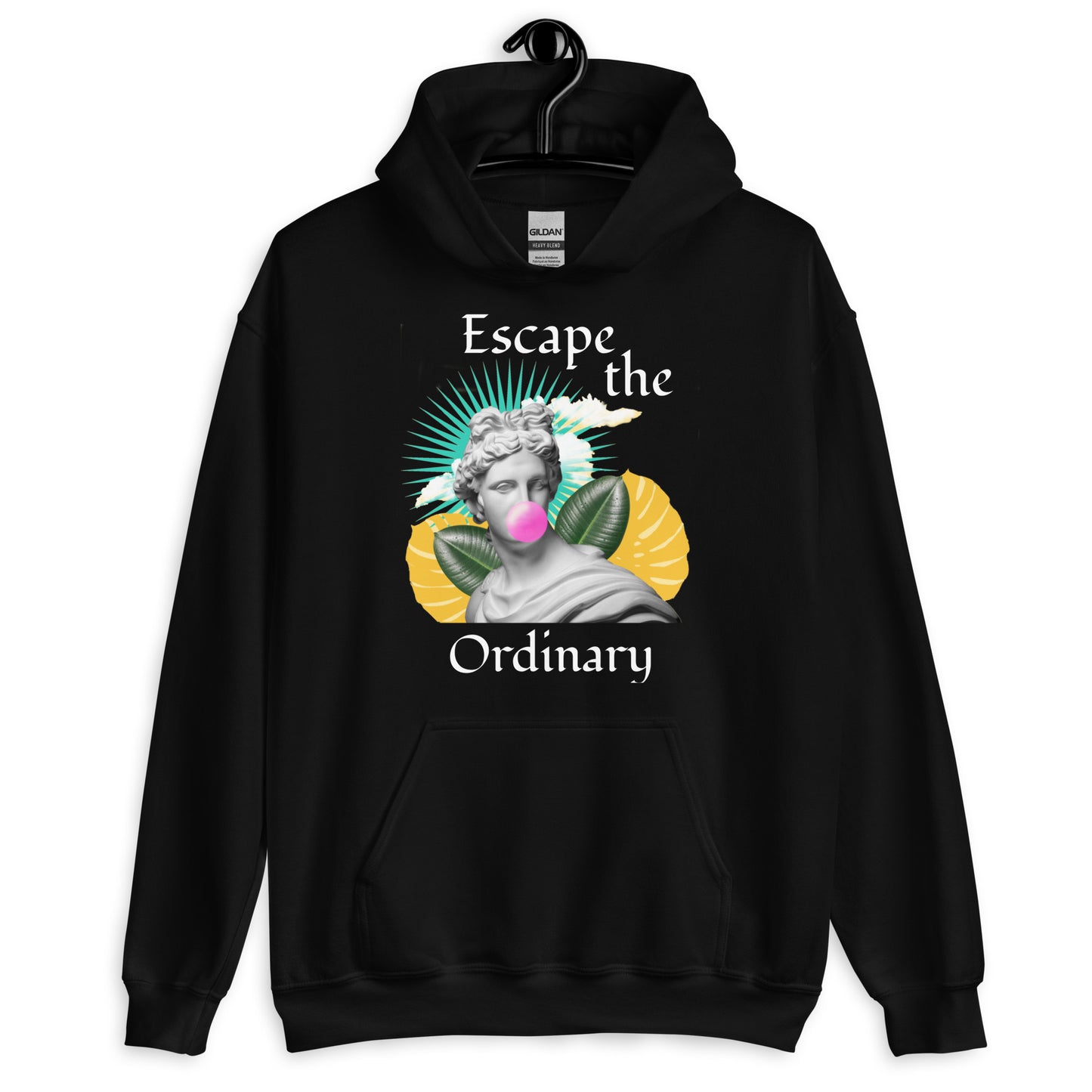Escape the Ordinary - Felpa Unisex con Cappuccio
