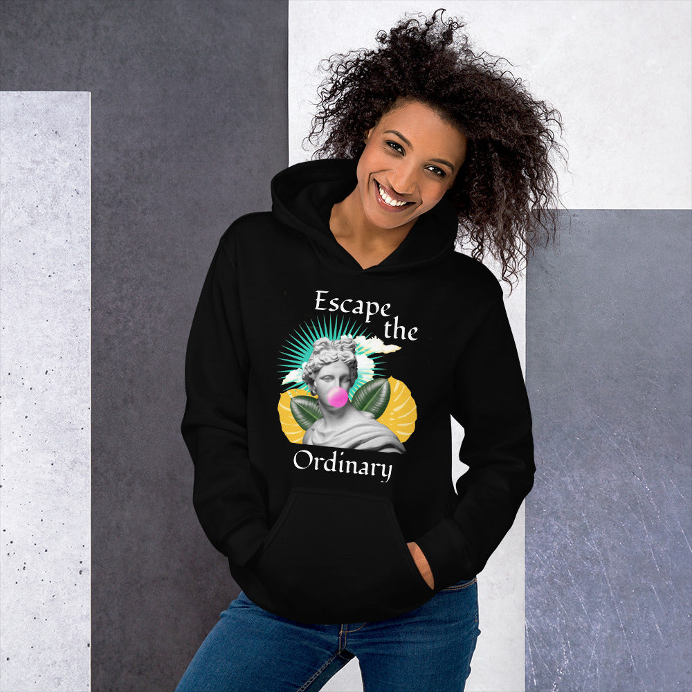 Escape the Ordinary - Felpa Unisex con Cappuccio