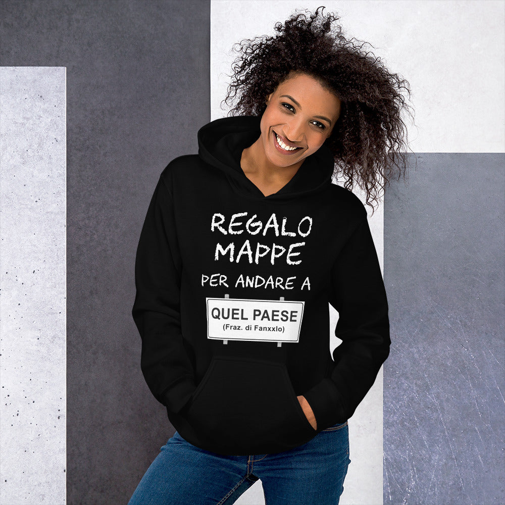 Regalo Mappe.. - Felpa Unisex con Cappuccio -