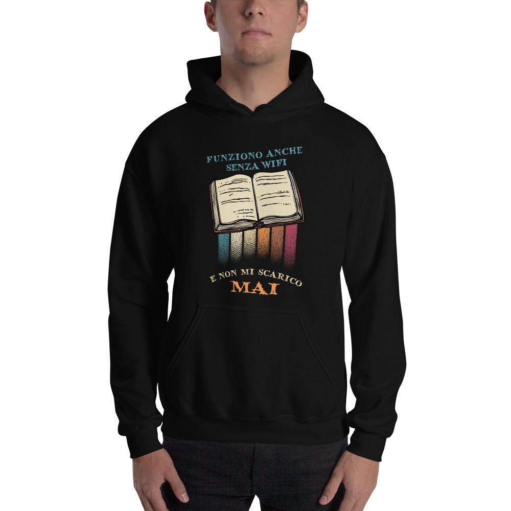 Libro - Felpa Unisex con Cappuccio -