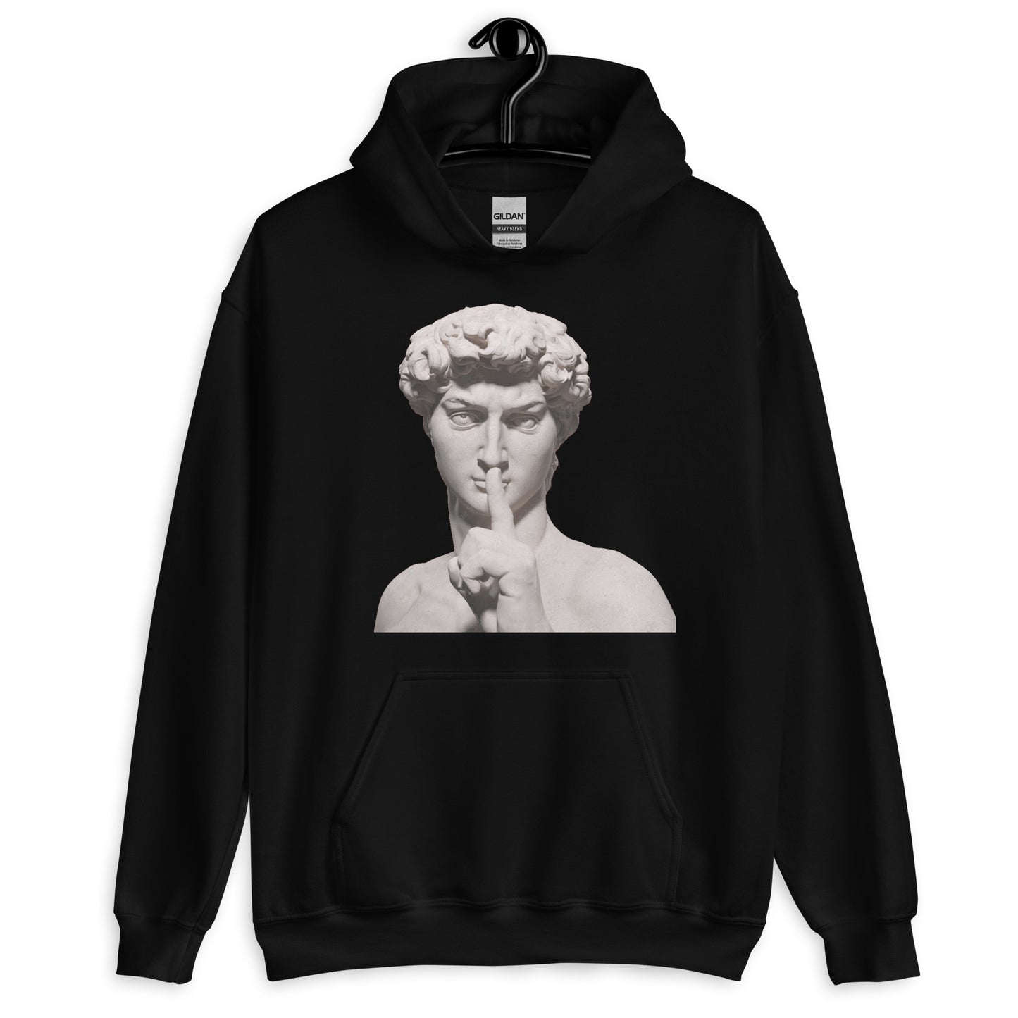 Silenzio - Felpa Unisex con Cappuccio -