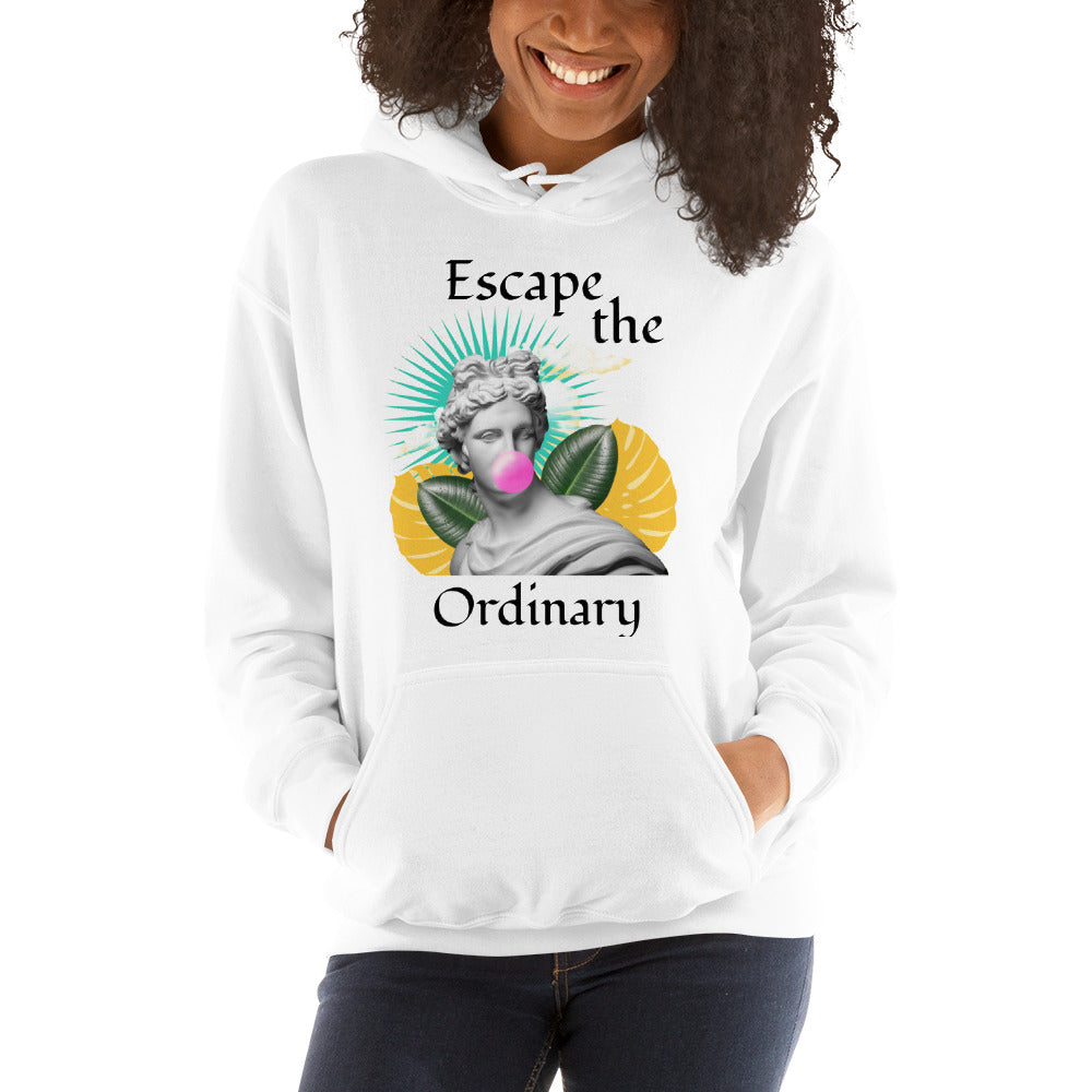 Escape the Ordinary - Felpa Unisex con Cappuccio