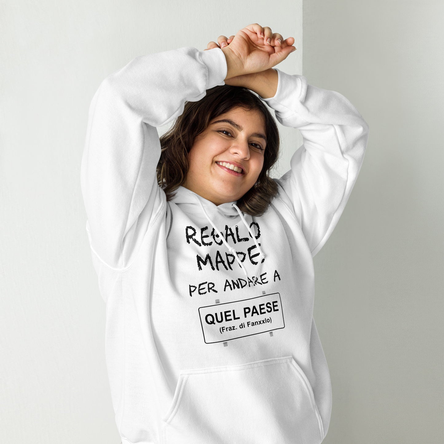 Regalo Mappe.. - Felpa Unisex con Cappuccio -