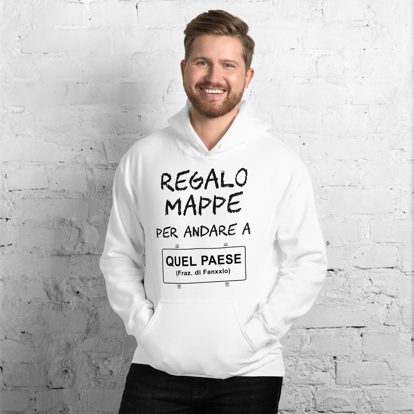 Regalo Mappe.. - Felpa Unisex con Cappuccio -