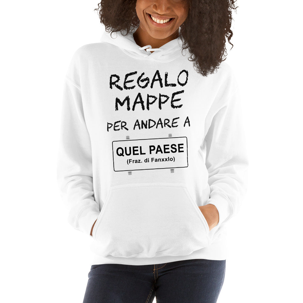 Regalo Mappe.. - Felpa Unisex con Cappuccio -