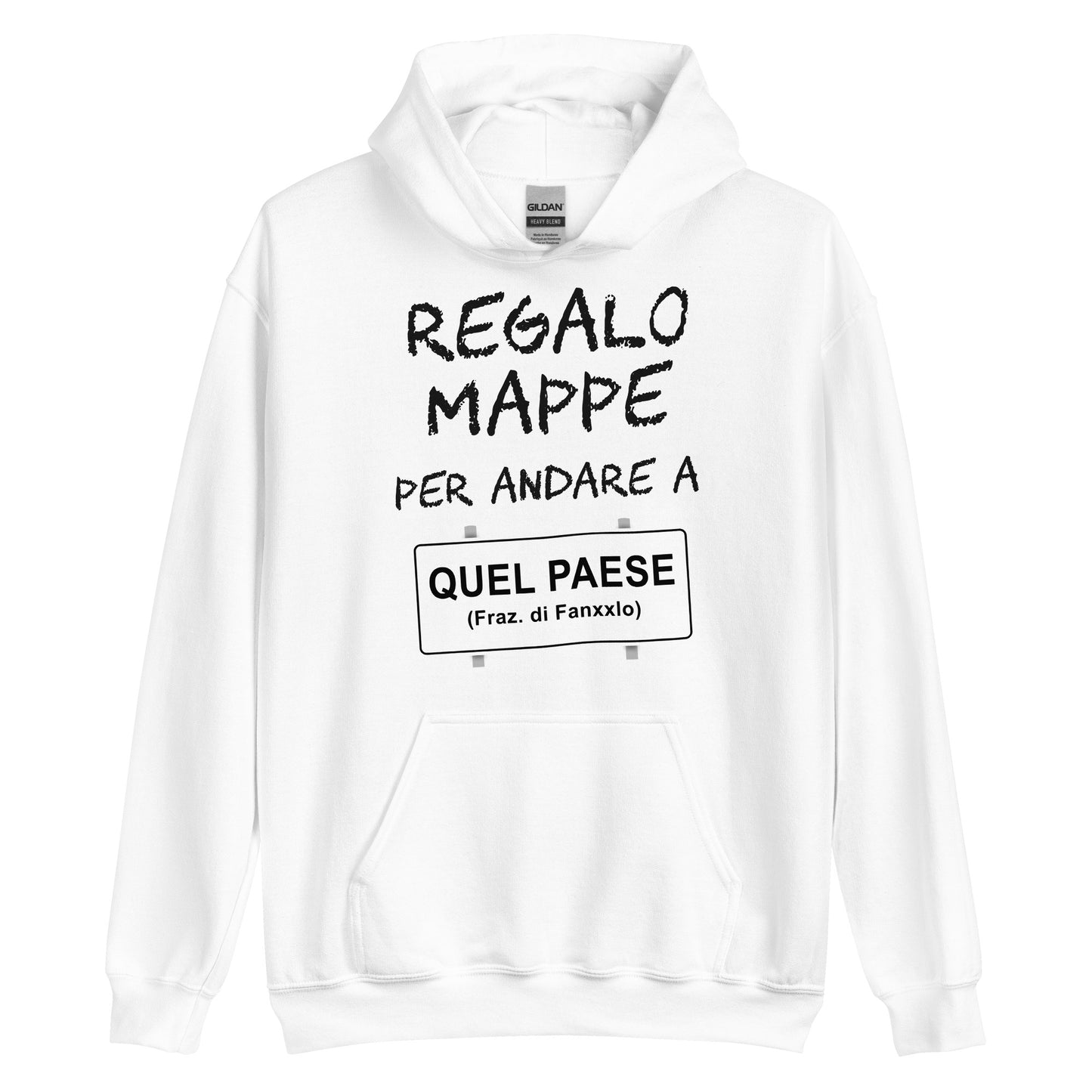 Regalo Mappe.. - Felpa Unisex con Cappuccio -