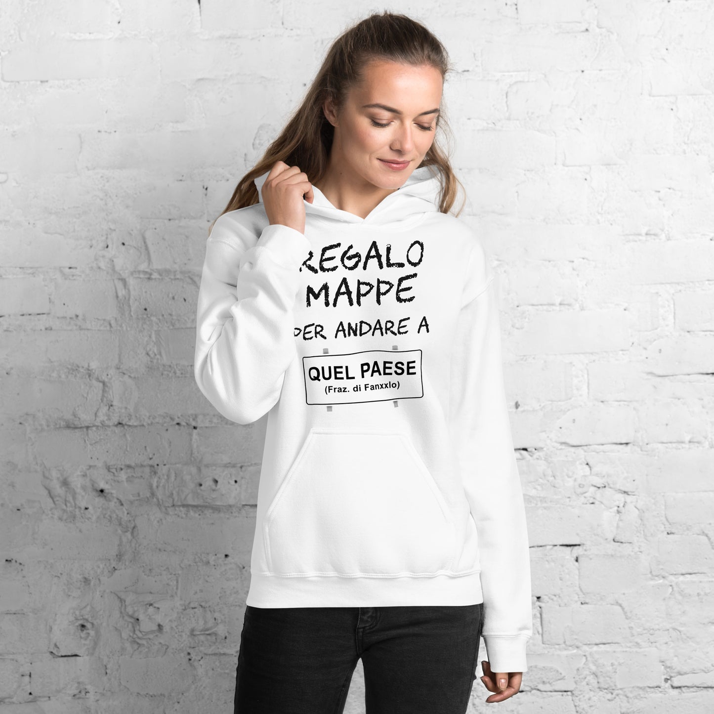 Regalo Mappe.. - Felpa Unisex con Cappuccio -