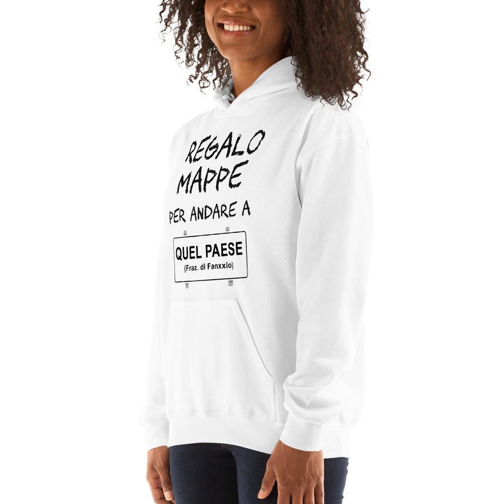 Regalo Mappe.. - Felpa Unisex con Cappuccio -