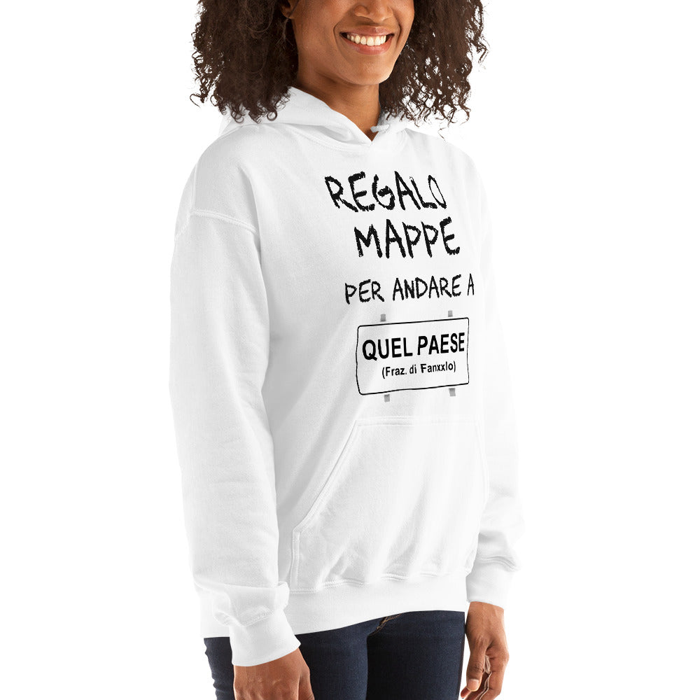 Regalo Mappe.. - Felpa Unisex con Cappuccio -