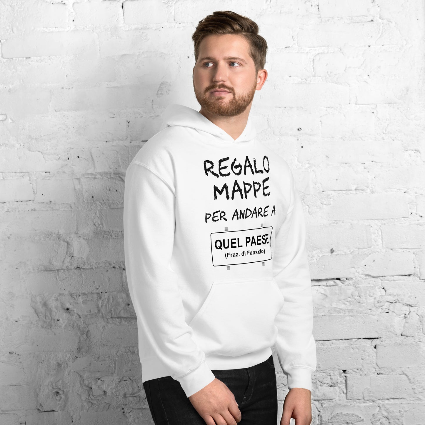 Regalo Mappe.. - Felpa Unisex con Cappuccio -