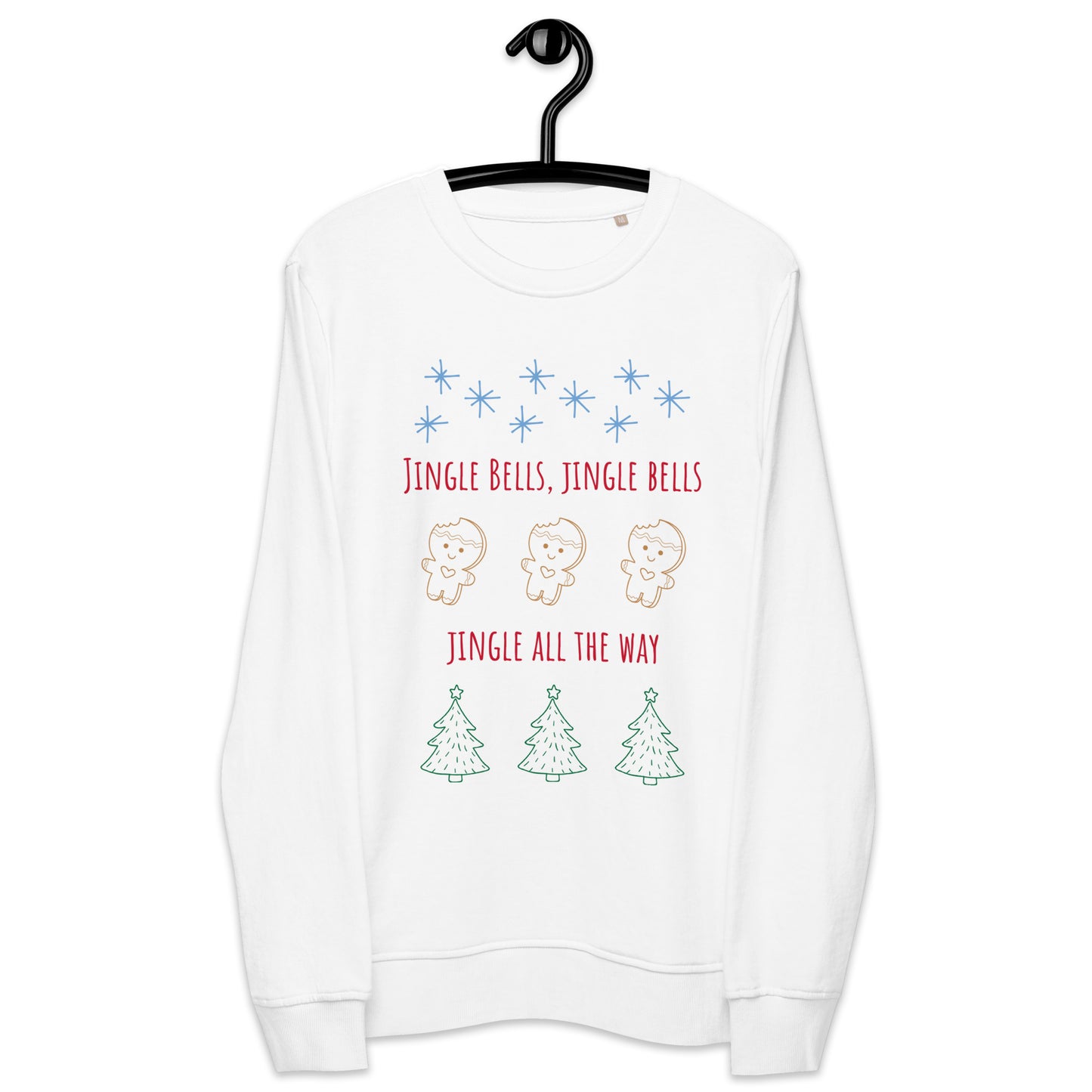 Jingle Bells - Felpa Unisex Girocollo -