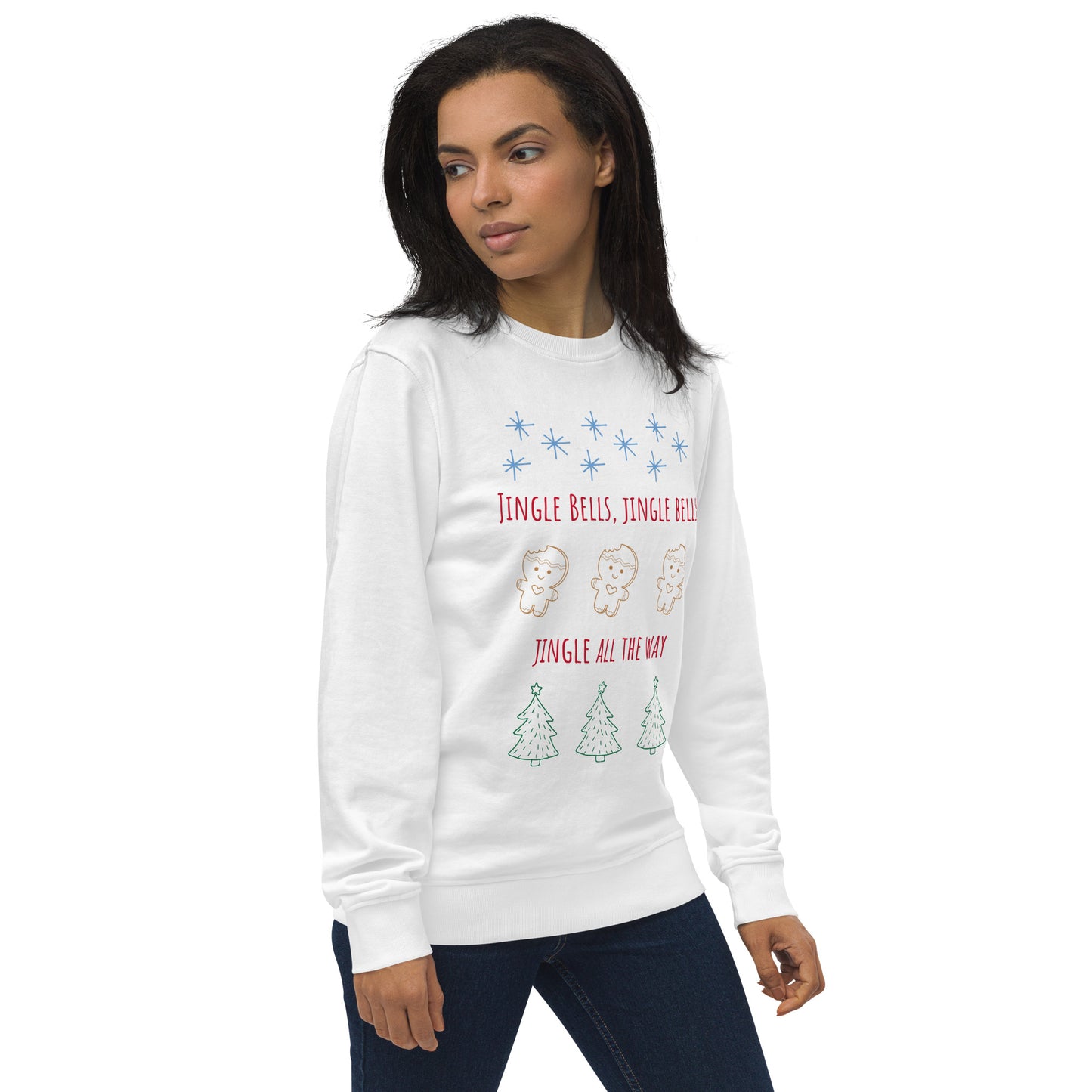 Jingle Bells - Felpa Unisex Girocollo -