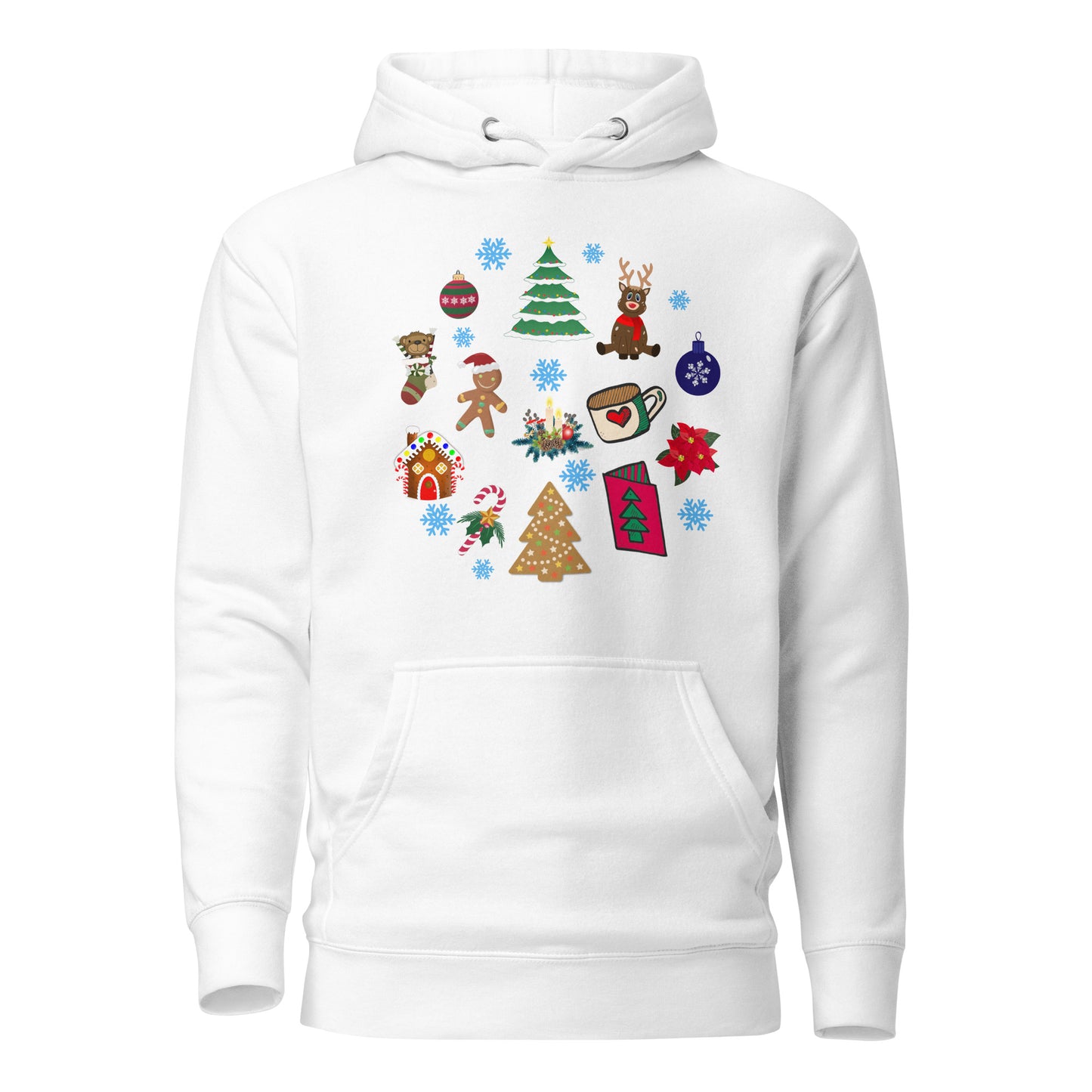 Fantasia di Natale - Felpa Unisex con Cappuccio - 2 Colori