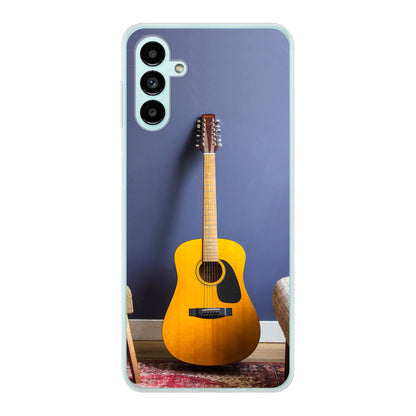 Samsung Galaxy Galaxy A04s / A13 5G   - Cover Morbida Trasparente -Stampa sul Retro