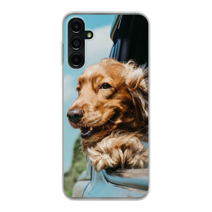 Samsung Galaxy A14 / Galaxy A14 5G - Cover Morbida Trasparente -Stampa sul Retro