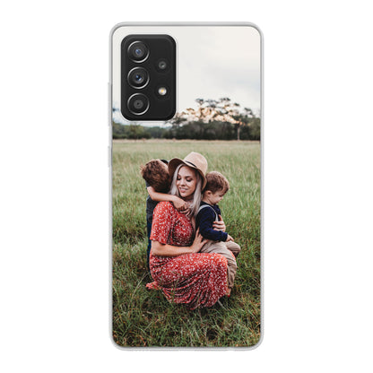 Samsung Galaxy A52 / Galaxy A52 5G / Galaxy A52s Cover Rigida Trasparente - Stampa sul Retro