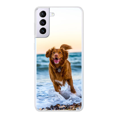 Samsung Galaxy S21 Plus 5G Cover Rigida Trasparente - Stampa sul Retro