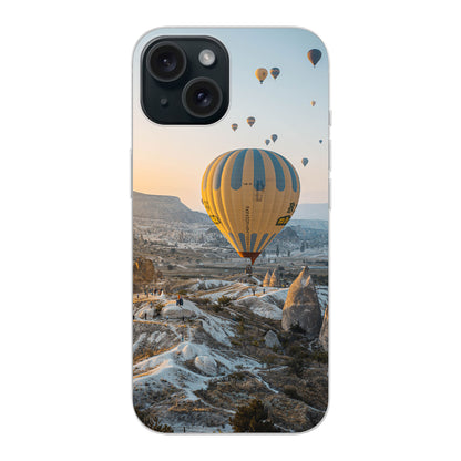 Apple iPhone 15 Cover Morbida Trasparente - Stampa sul Retro