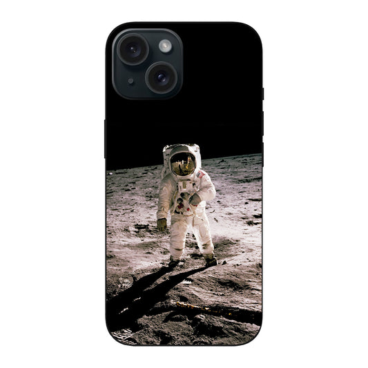 Apple iPhone 15 Soft case (back printed, black)