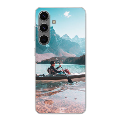 Samsung Galaxy S24 Cover Rigida Trasparente - Stampa sul Retro