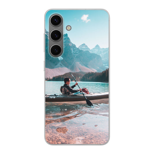 Samsung Galaxy S24 Hard case (back printed, transparent)